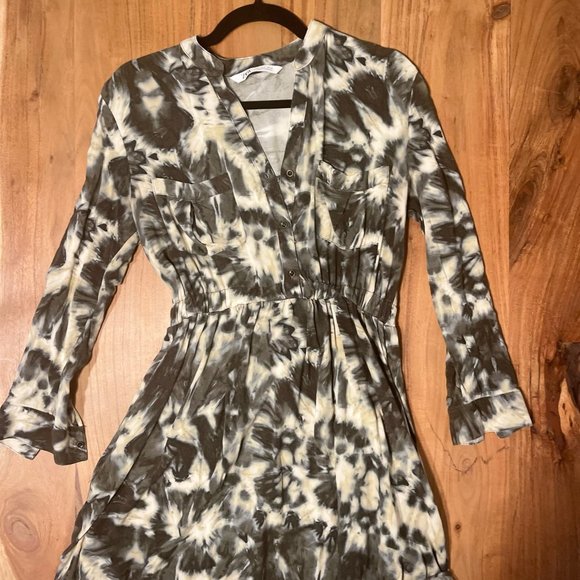 Zara Tye Dye Mini Dress - Picture 9 of 9